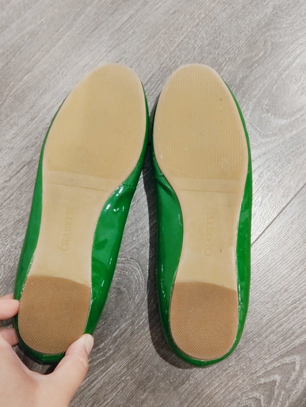 Green Ballet Flats - Picture 4 of 4